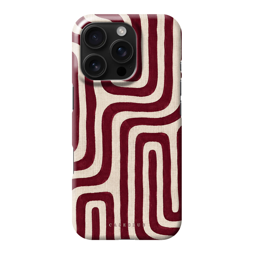 Case Club Originals Set — Maze Wine, eines von 6 Designs im Bundle